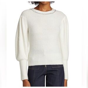 cinq a sept Ivory Sweater
